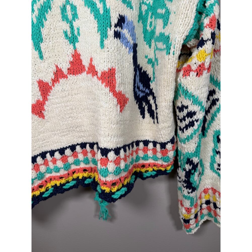 Free People Baja Baby Cardi  Slouchy Knit Cardigan XL - Picture 11 of 12